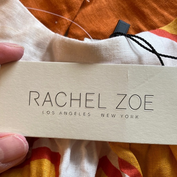 Rachel Zoe Yellow, Orange & White Floral Halter Top - Picture 2 of 8